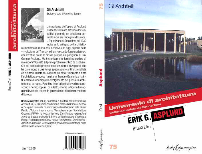 Antonino Saggio Gli Architetti cover