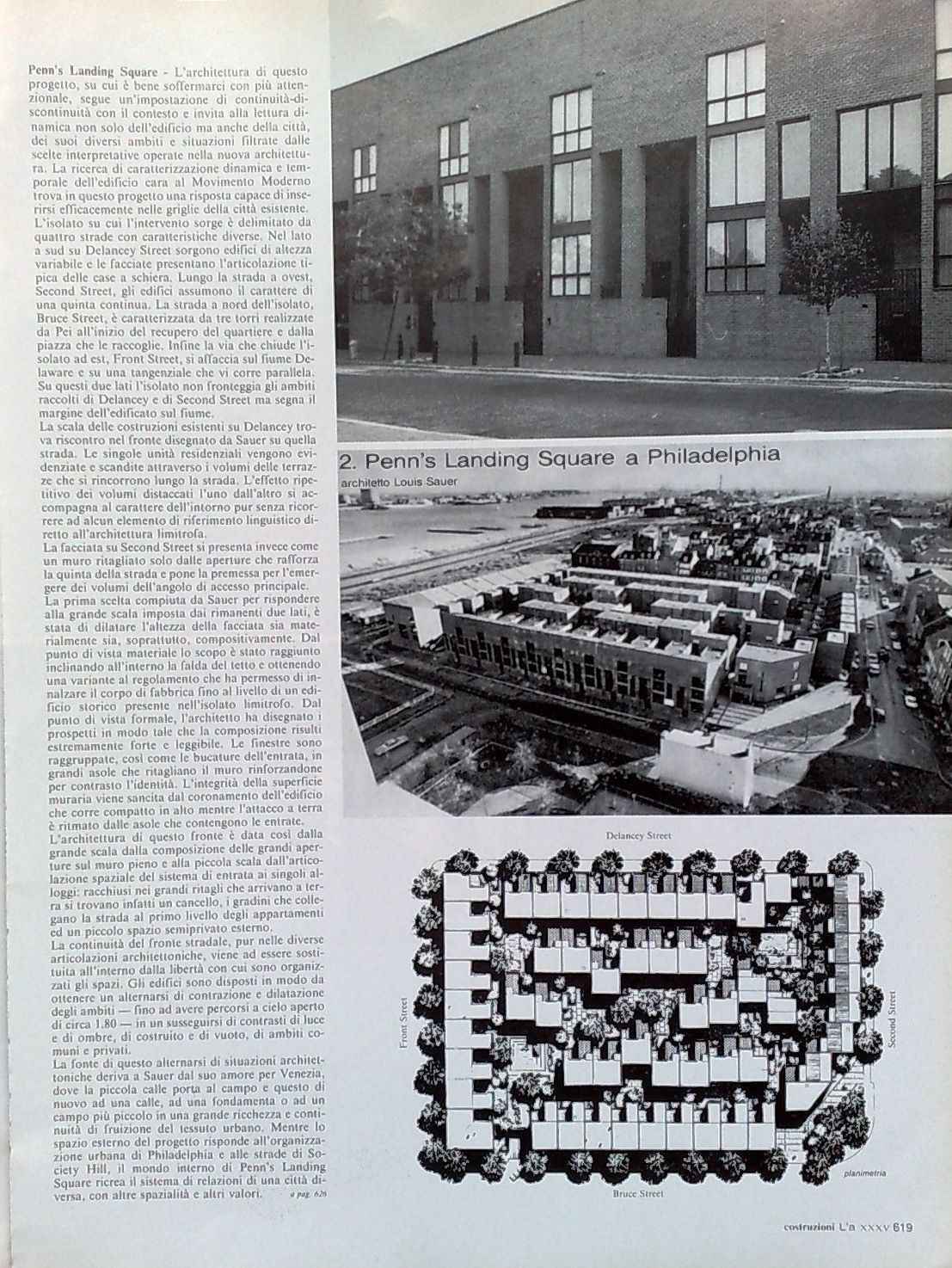 Antonino Saggio, Louis Sauer, L'architettura #407 9/1989