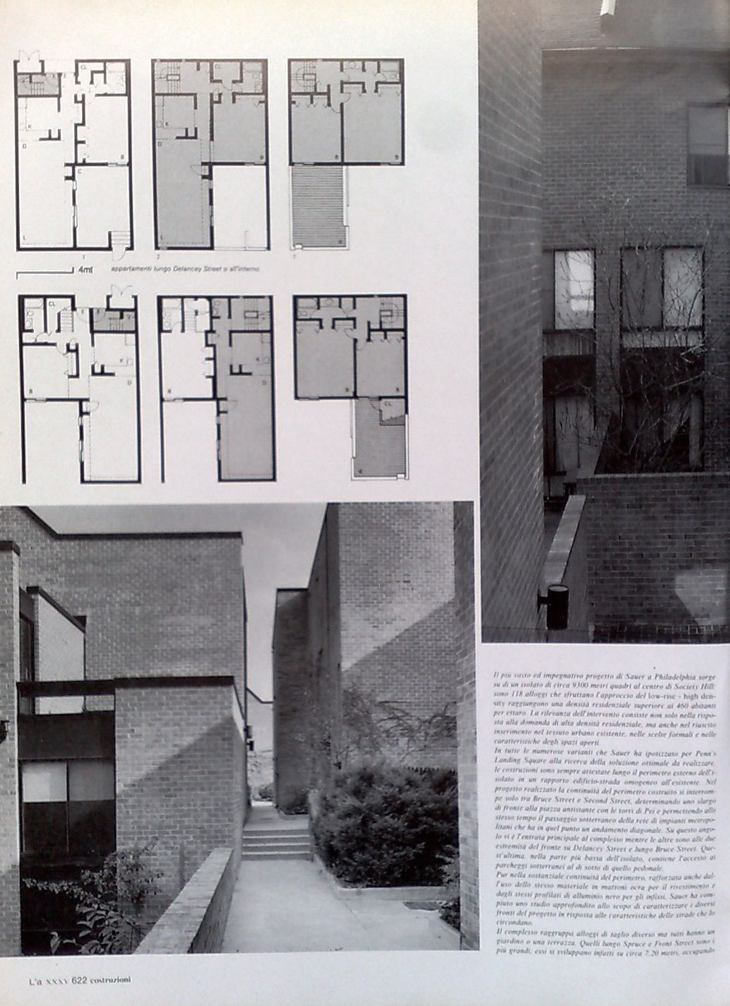 Antonino Saggio, Louis Sauer, L'architettura #407 9/1989