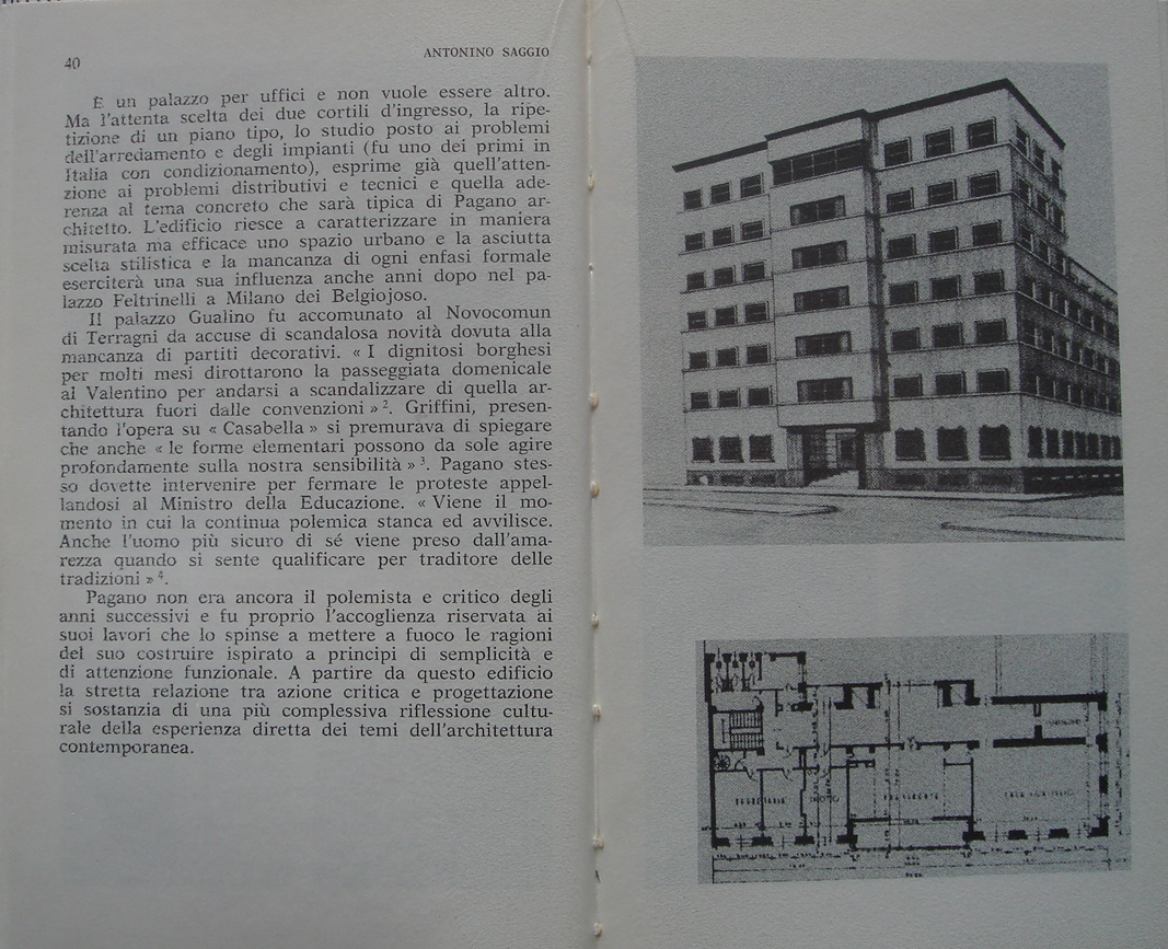 Giuseppe Pagano di Antonino Saggio Razionalismo Architettura Fascismo - 22