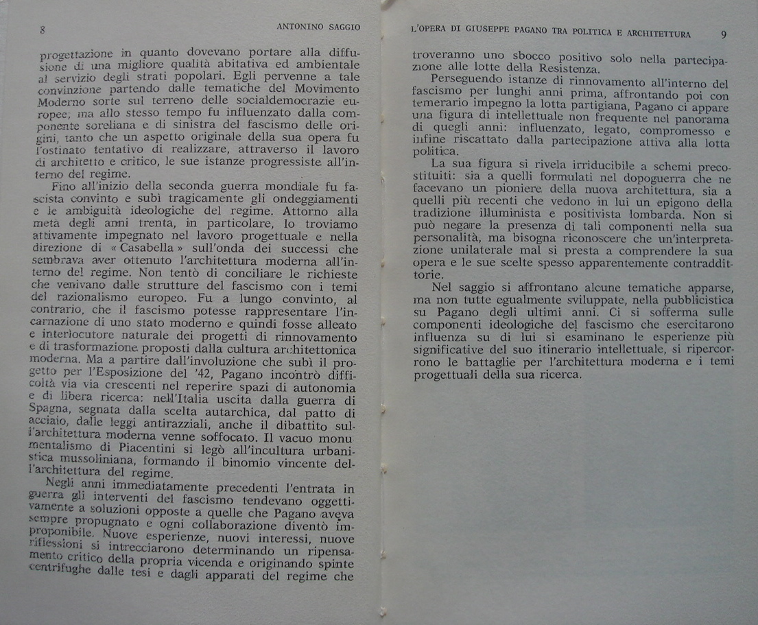 Giuseppe Pagano di Antonino Saggio Razionalismo Architettura Fascismo - 6