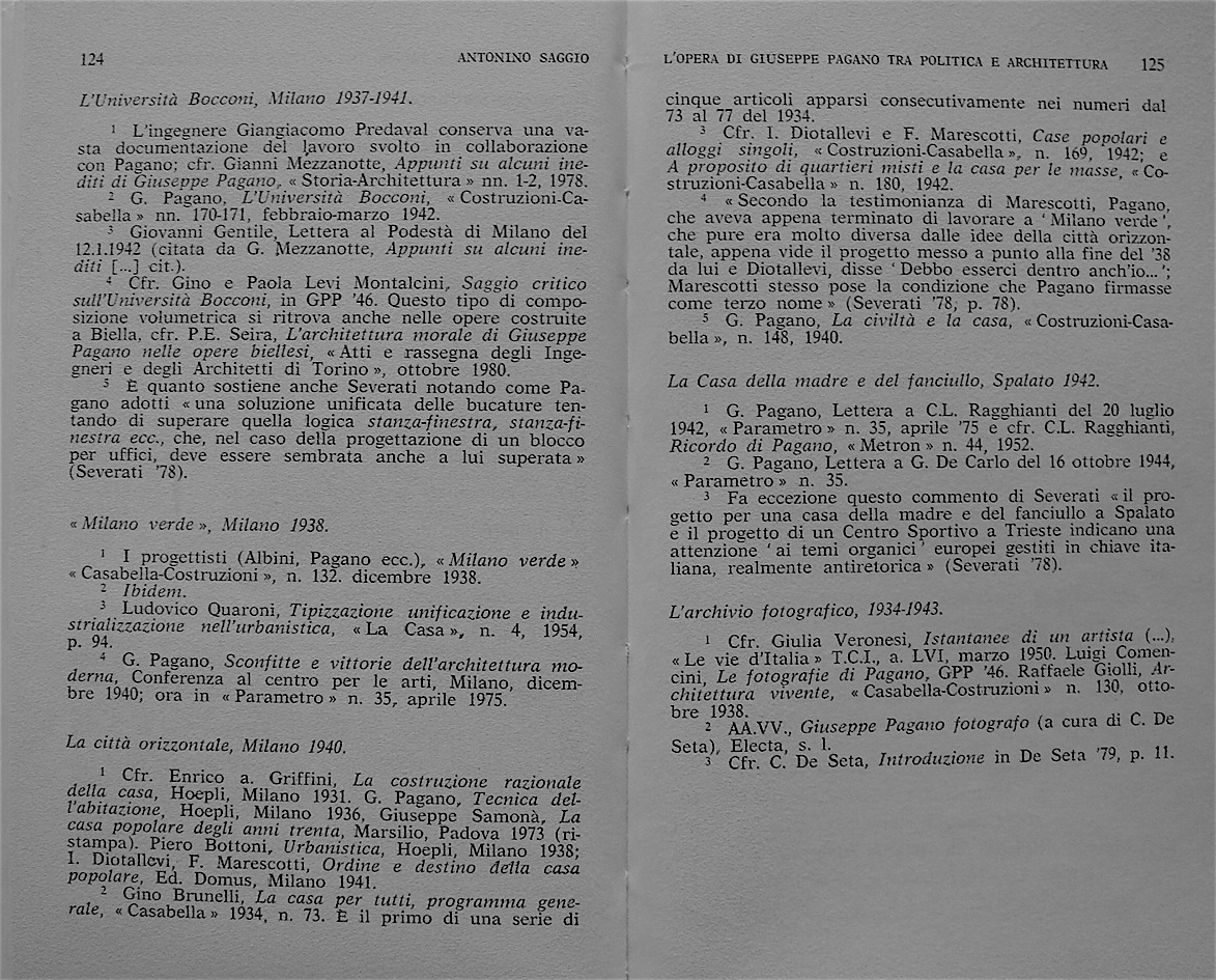 Giuseppe Pagano di Antonino Saggio Razionalismo Architettura Fascismo - 64