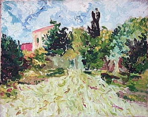 71 villa Sciarra 40X50