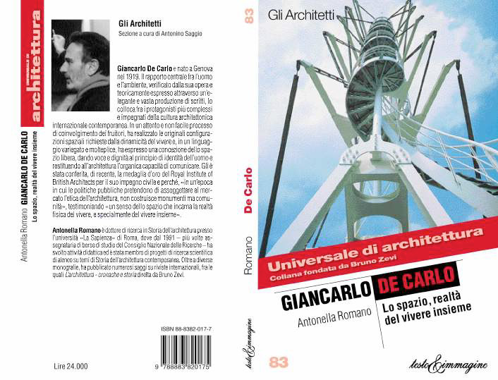Antonino Saggio Gli Architetti cover