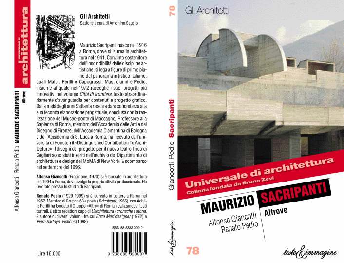 Antonino Saggio Gli Architetti cover