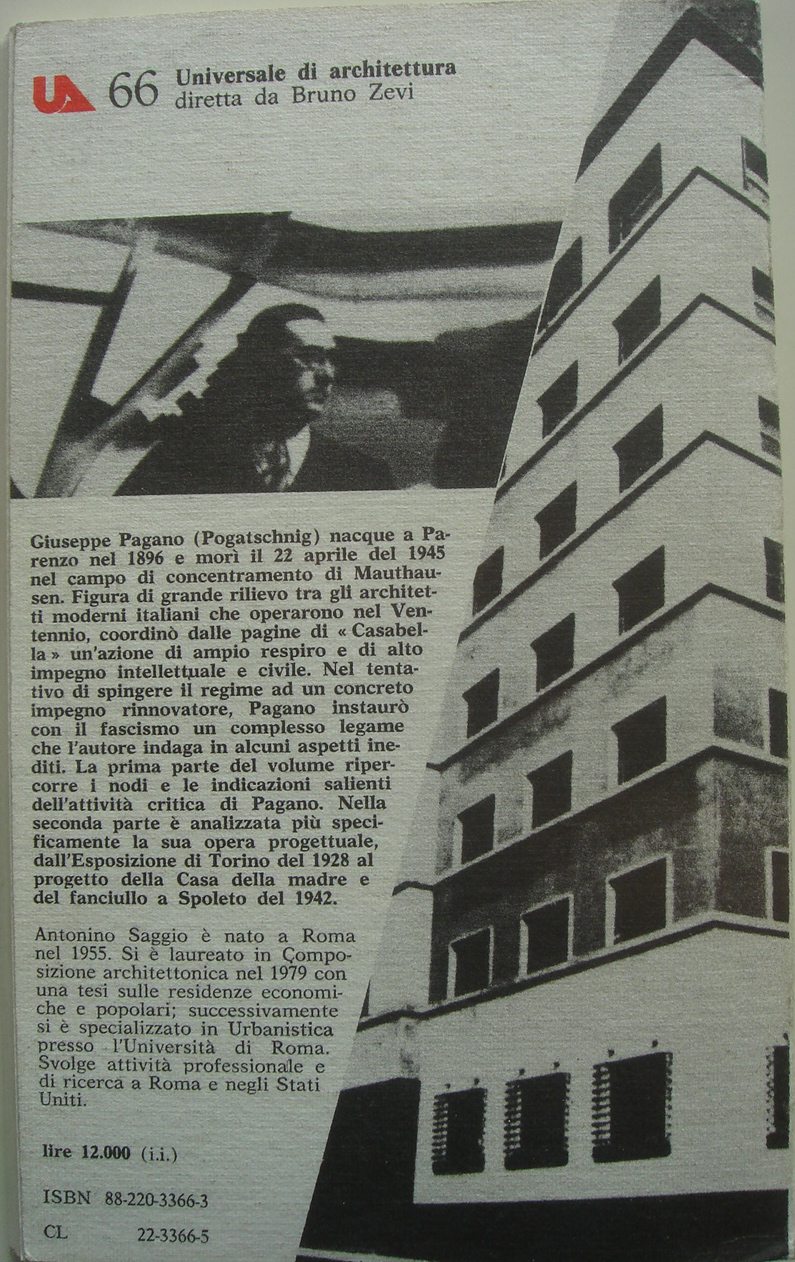 Giuseppe Pagano di Antonino Saggio Razionalismo Architettura Fascismo - 68