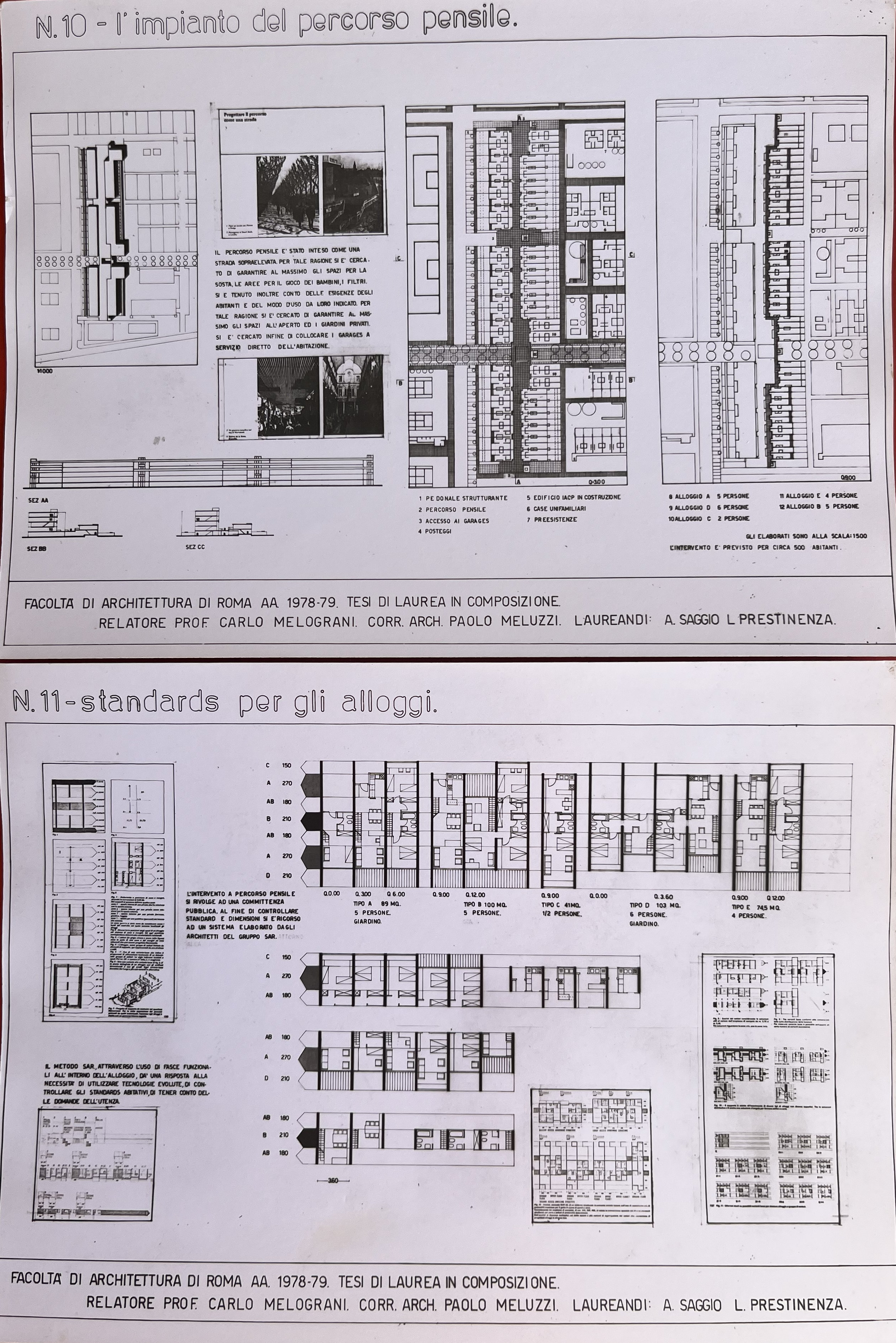 Tesi di Laurea Antonino Saggio Luigi Prestinenza Sapienza
        1979
