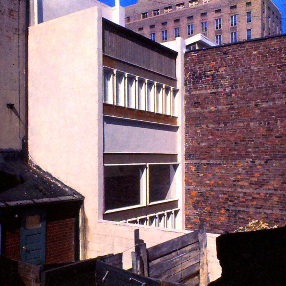 Buten House, Philadelphia From Antonino Saggio book on Louis Sauer