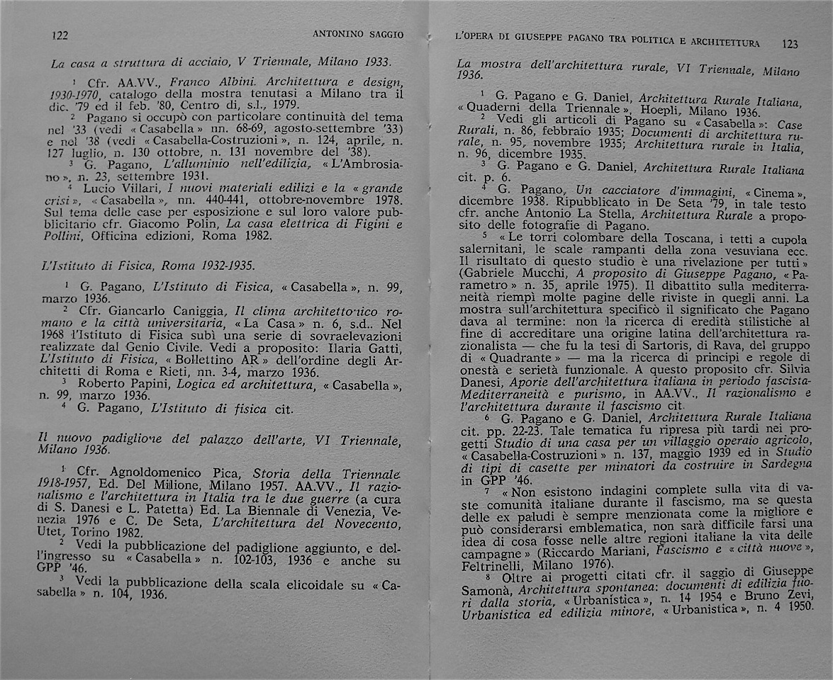 Giuseppe Pagano di Antonino Saggio Razionalismo Architettura Fascismo - 63