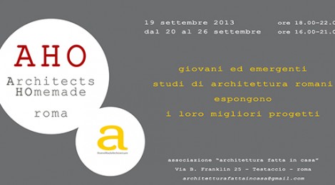 Nitro @ AHO_Architects HOmemade_Roma