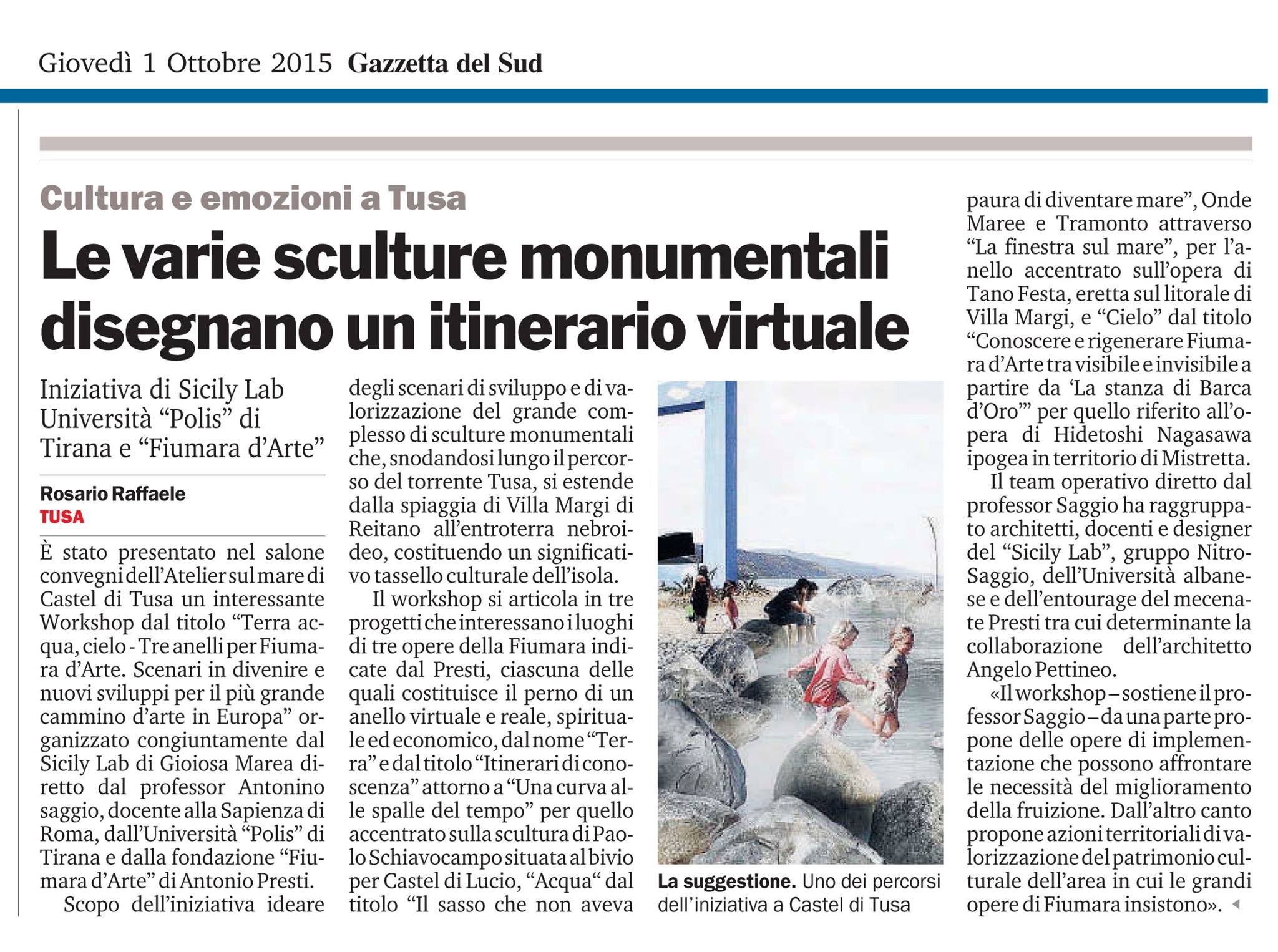 Cultura e Emozioni a Tusa